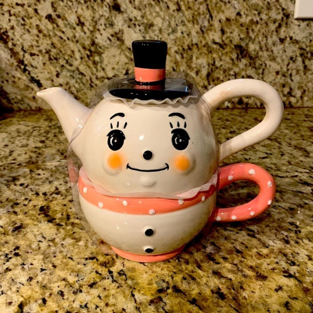 Johanna Parker Pink Teapot and Mug Set